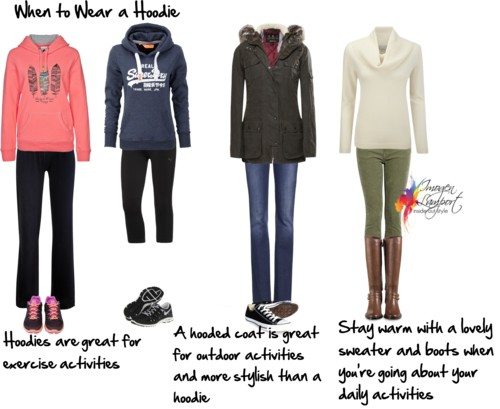 5 Ways to Wear a Hoodie 