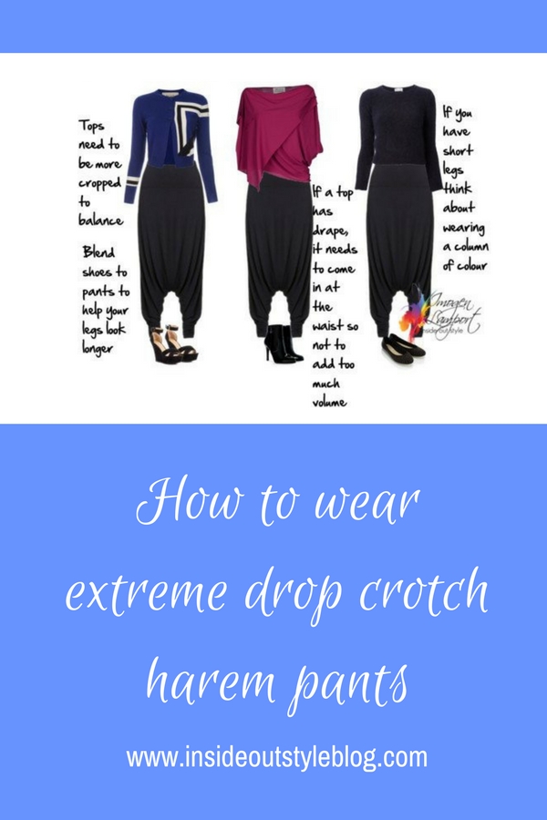 How to Wear Extreme Dropped Crotch Harem Pant