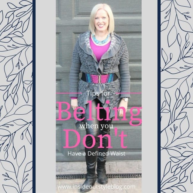 Tips for belting when you don’t have a defined waist Tips for belting when you don't have a defined waist