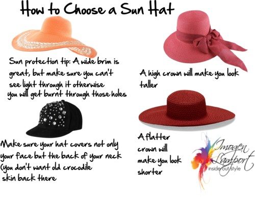 Make a sun store hat