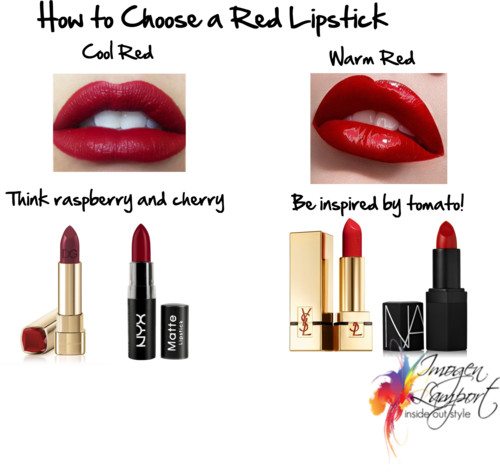 choosing a red lipstick