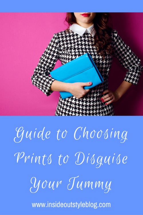 How to choose prints to disguise a rounded or protruding tummy