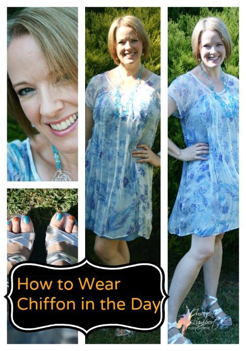 How to Wear Chiffon in the Daytime