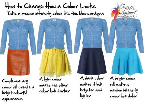 How to change how a colour looks