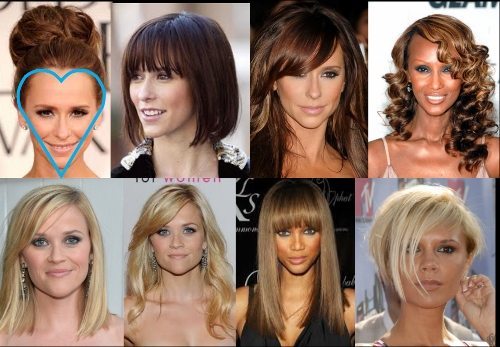 Hairstyles That Suit Heart Shaped Faces Hairstyle Guides