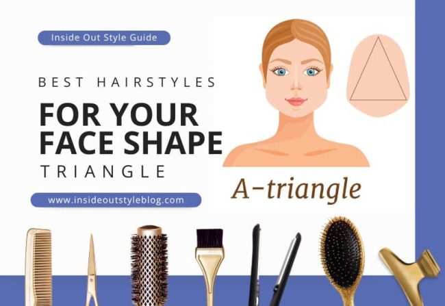 Best Hairstyles for Your Face Shape Featured Image Triangle