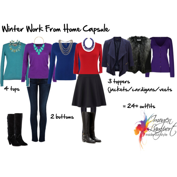 Winter wardrobe capsule work from home