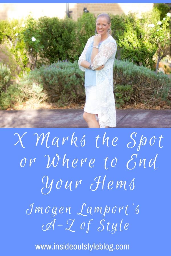 X marks the sport - where to end your hems