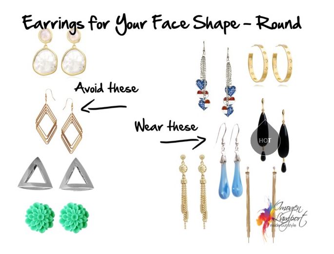 How to Choose Earrings For Your Round Face Shape