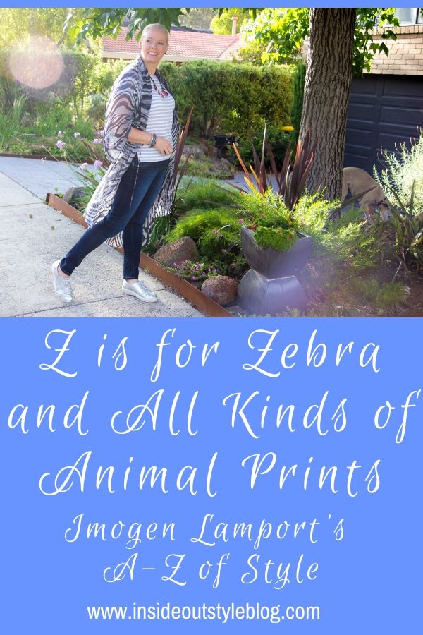 Z is for Zebra and all other kinds of animal prints - how to select the ones that flatter you