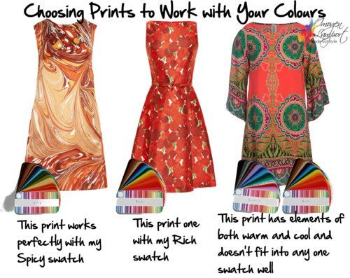 Choosing Prints to Match Your Colour Swatch