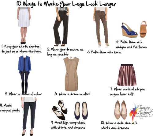 10 Ways to Make Your Legs Look Longer