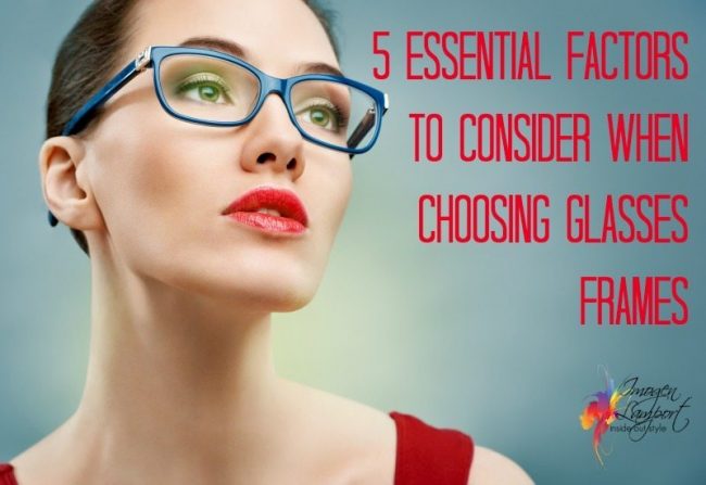 beauty woman wearing glasses how to choose glasses frames
