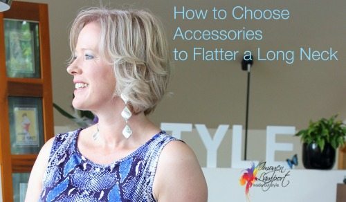 accessories to flatter a long neck