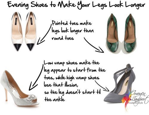 Evening Shoes to Make Legs Look Longer