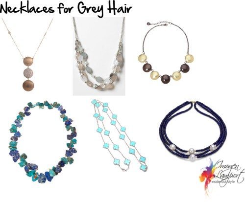 How to Accessorize Grey Hair  Find the perfect Earrings and Necklaces