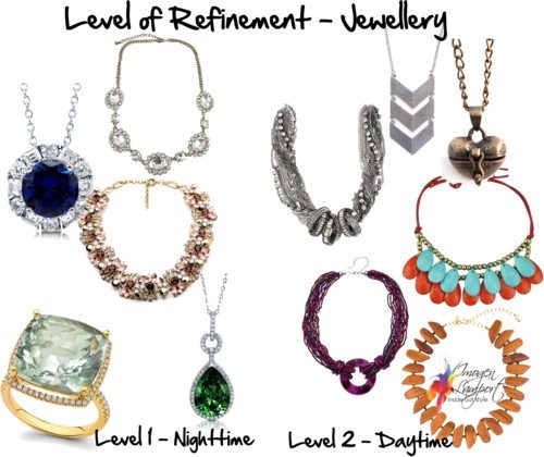 level of refinement jewellery