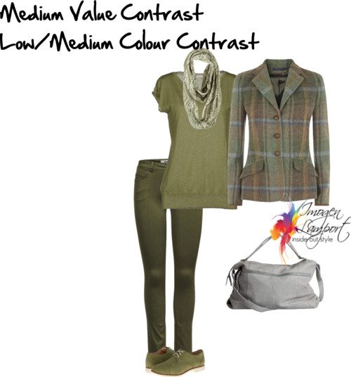 medium value low/medium colour contrast