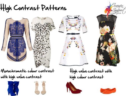 high contrast patterns