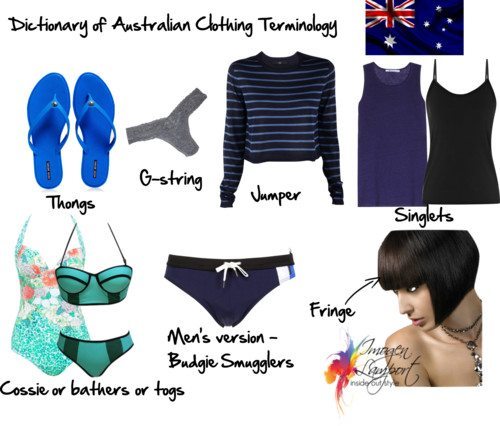 Dictionary of Australian Clothing Terminology