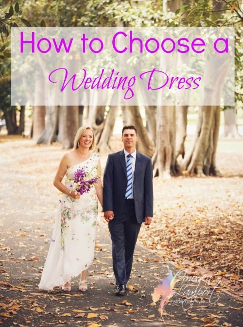 how to choose a wedding dress