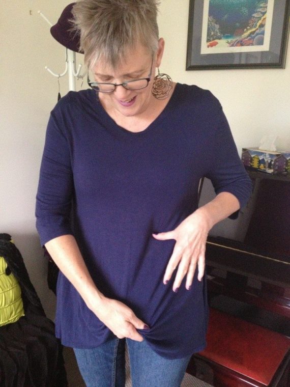 How To Style Your Loose Tops with a Rubber Band The Kimtuck Revealed