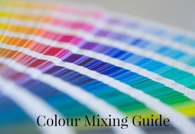 Colour mixing guide pantone fall colour mixing guide