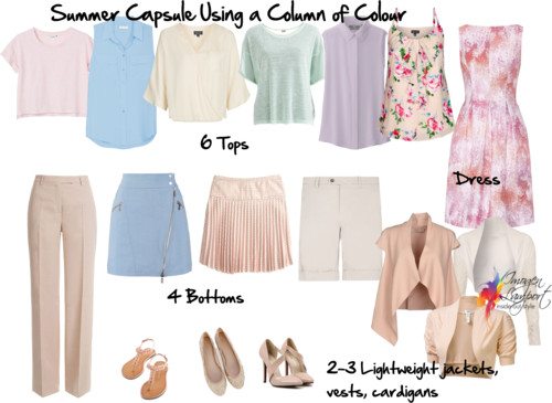 How to Start Adding Colour to Your Summer Capsule Wardrobe