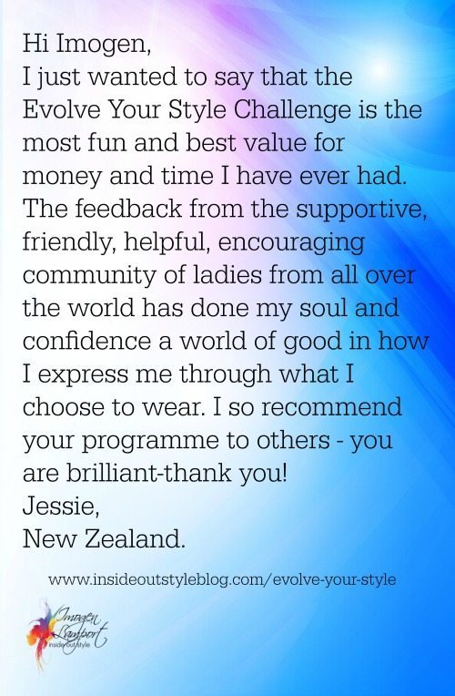 evolve your style testimonial jessie