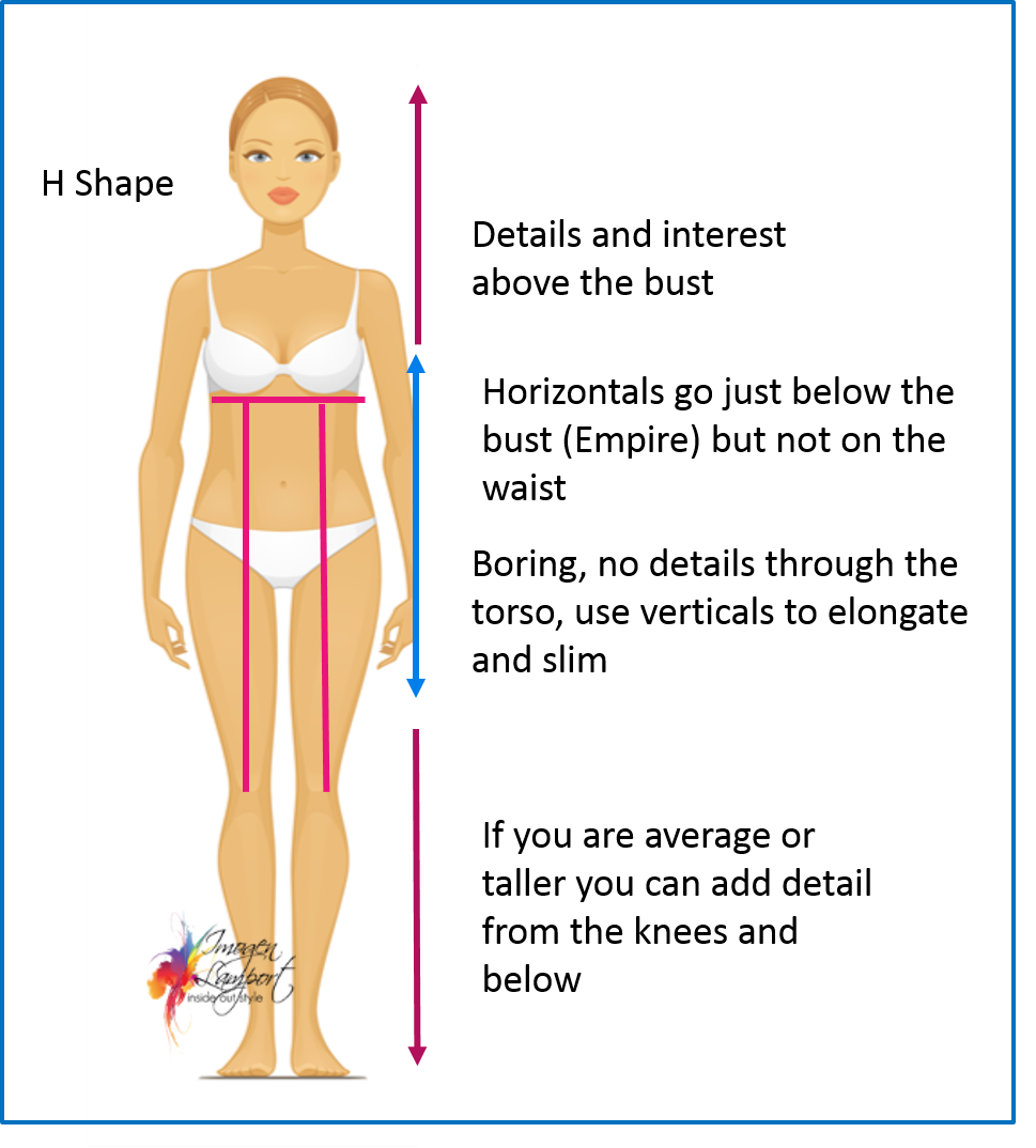 Body Shape Bible: Understanding How to Dress H Shape Bodies