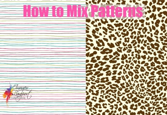 how to mix prints and patterns in scarves and tops