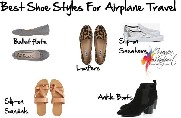 best shoe styles for airplane travel