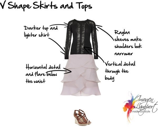 Body Shape Bible: Understanding How to Dress V Shape Bodies — Inside Out  Style