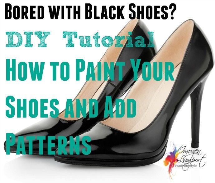 How to change the colour of your shoes and add interesting details