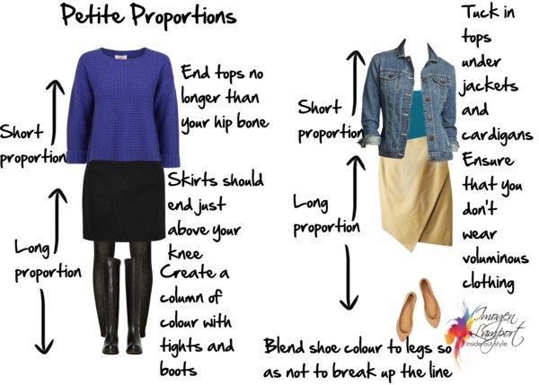 Petite proportions skirts