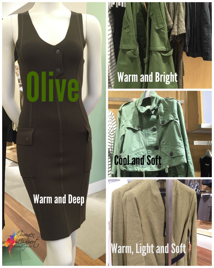 How to pick a a cool or warm khaki or olive