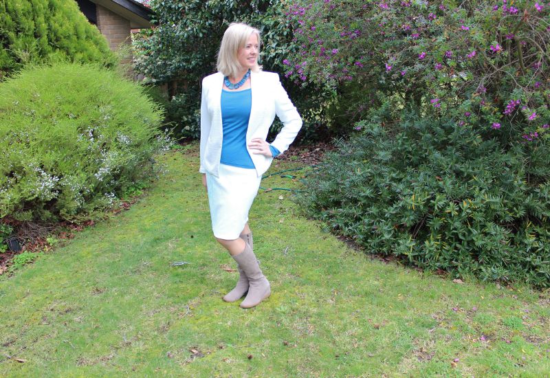 My Style: White is my new black now that I'm blonde - Inside Out Style Blog