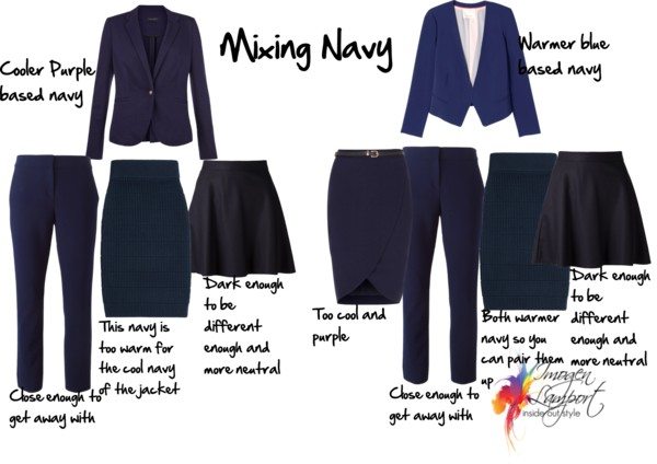 What is Navy and What Colours Work Well With It? — Inside Out Style