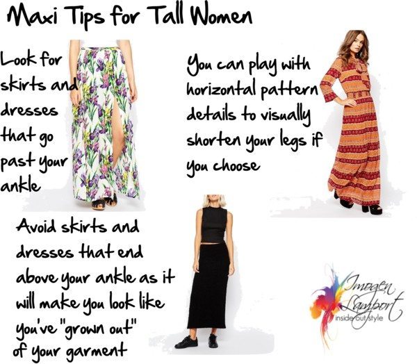 How to Wear a Maxi Skirt or Maxi Dress for Your Body Shape