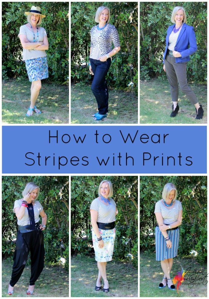 How to Mix n Match Prints and Textures in Outfits -  Pattern mixing  outfits, Mixing prints fashion, Mixed prints outfit