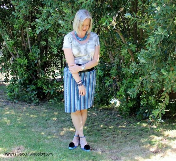 How to Mix Stripes with Prints — Inside Out Style