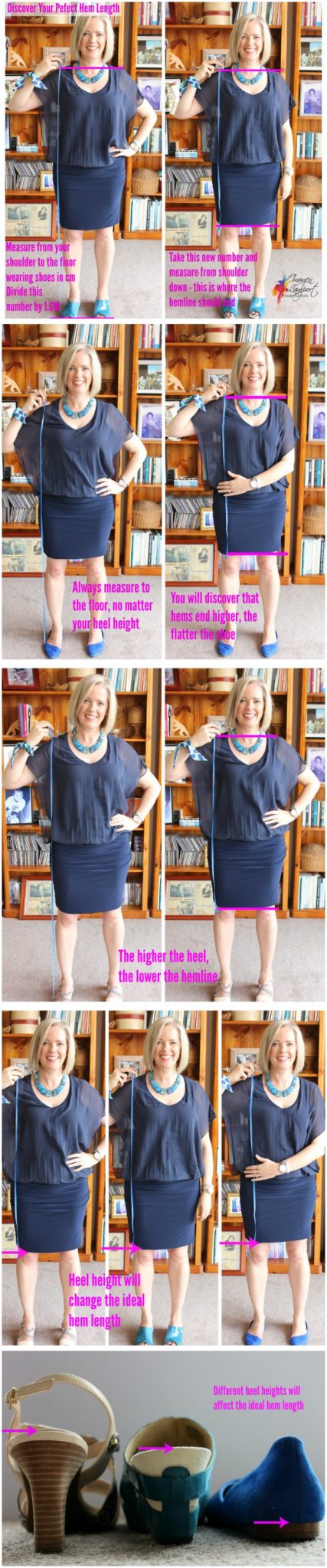 how to discover the perfect hem length