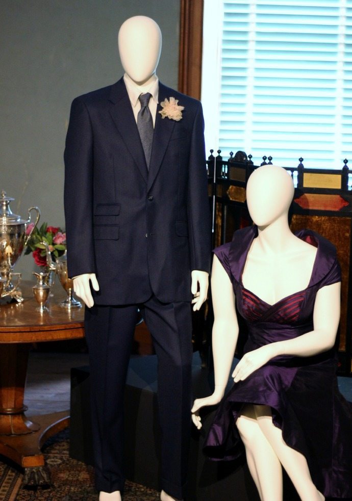 Costumes worn by Kate Winslet and Liam Helmsworth in The Dressmaker