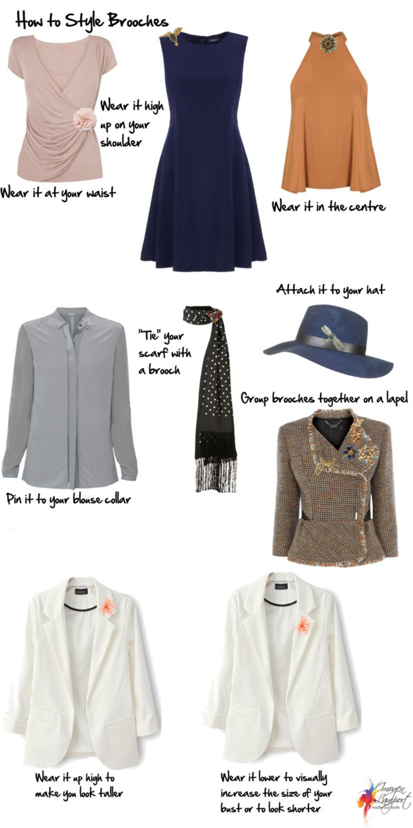 Quick deliveryHOW TO WEAR A BROOCH IN DIFFERENT AND MODERN WAYS