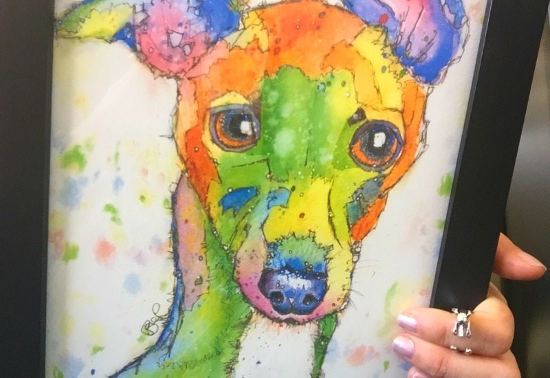 whippet ring and illustration