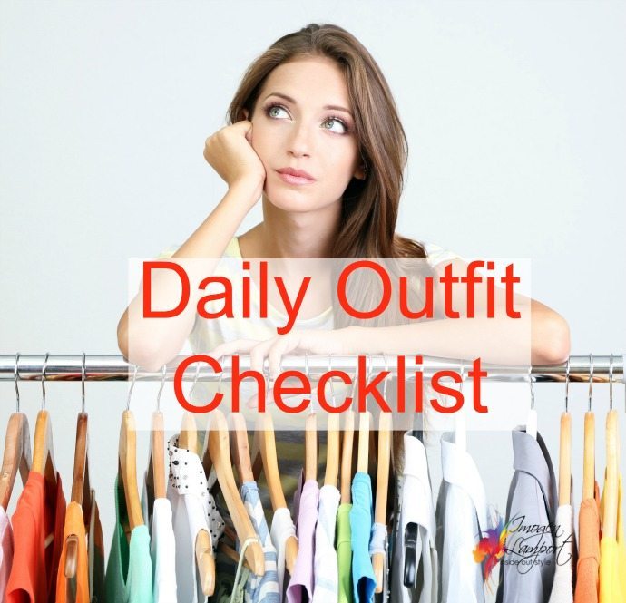 Daily outfit checklist - Inside Out Style Blog