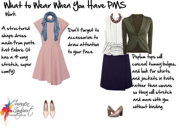 what to wear when you have pms work