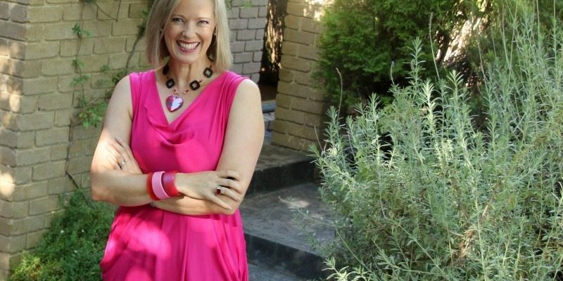 pink dress what's your happy colour?