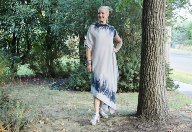 my style asymmetry grey dress Asymmetrical dress by Alfia Galimova