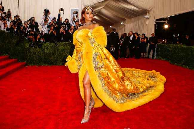 Rihanna in Guo Pei Rihanna in Guo Pei at The Met Ball: The First Monday in May movie